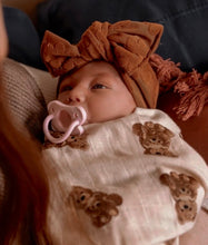 *RESTOCK* Teddy Puff Daisy Tie On Headwrap