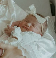 *RESTOCK* Cream and Silver Lace Nylon Headband