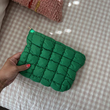 GRWM Puff Bag in Green