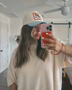 Howdy Hat Denim Hat - light or dark Women's Hat