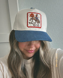 Howdy Hat Denim Hat - light or dark Women's Hat