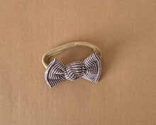 Chocolate Ribbed BloomCLIPS OR Nylon Headband