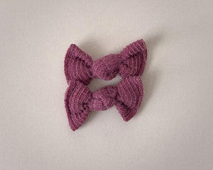 Mulberry Sweater Ribbed BloomCLIPS OR Nylon Headband