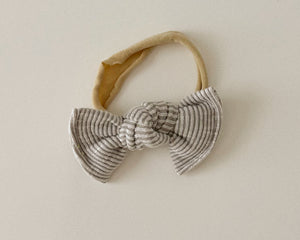*RESTOCK* Stone Ribbed BloomCLIPS or Nylon Headband