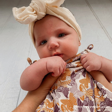 *RESTOCK* Butter Yellow Puff Daisy Tie On Headwrap