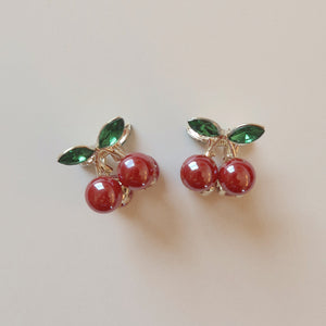 Mini Cherry Claw Clips