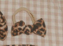 Classic Fuzzy Cheetah BloomCLIPS or Nylon Headband