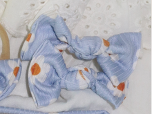 Periwinkle Petal Ribbed BloomCLIPS or Nylon Headband