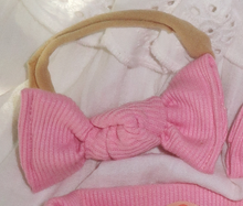 Taffy Mini Ribbed BloomCLIPS or Nylon Headband