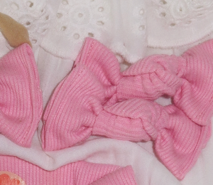 Taffy Mini Ribbed BloomCLIPS or Nylon Headband