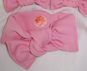 Taffy Mini Ribbed Tie On Headwrap