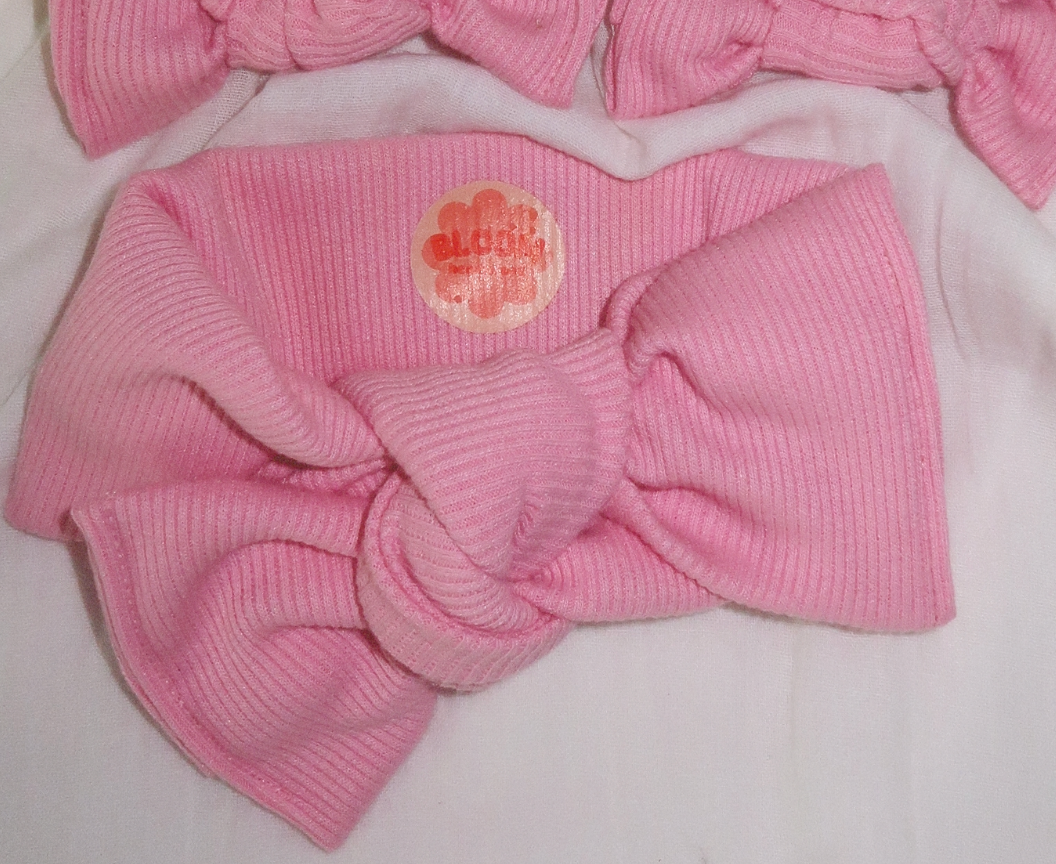 Taffy Mini Ribbed Tie On Headwrap
