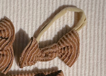 Cinnamon Sugar BloomCLIPS or Nylon Headband