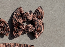 NEW Cheetah Wavy Ribbed BloomCLIPS or Nylon Headband