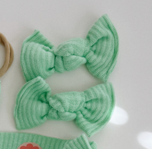 Pistachio Cream Ribbed BloomCLIPS or Nylon Headband