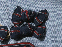 Harbor Stripe BloomCLIPS or Nylon Headband