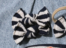 Sailor Stripe BloomCLIPS or Nylon Headband