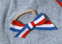 Bomb Pop Stripe BloomCLIPS or Nylon Headband