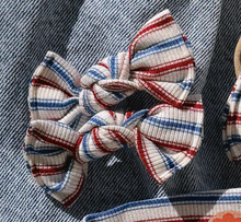 Coastal Stripe BloomCLIPS or Nylon Headband