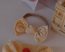 Butter Yellow Tie Dye BloomCLIPS or Nylon Headband