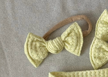 Buttercream Waffle BloomCLIPS or Nylon Headband