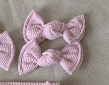 Ballet Pink Mini Ribbed BloomCLIPS or Nylon Headband
