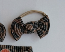 Mocha Wavy Leopard BloomCLIPS or Nylon Headband