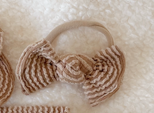 *RESTOCK* Biscoff Wavy Ribbed BloomCLIPS or Nylon Headwrap