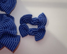Royal Blue Wavy Ribbed BloomCLIPS or Nylon Headband