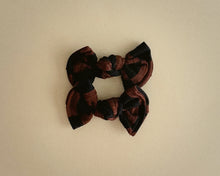 Brown + Black Checker BloomCLIPS or Nylon Headband