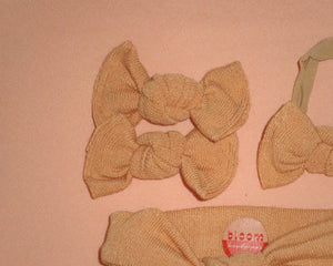 Muted Orange BloomCLIPS or Nylon Headband