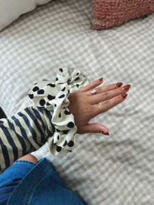 Polka Dot Scrunchie - available in 2 sizes