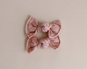 Blush Muted Daisy BloomCLIPS set of 2