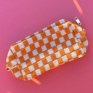 Clementine Checker Bag