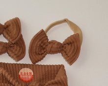 Caramel Wavy Ribbed BloomCLIPS or Nylon Headband