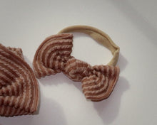Fawn Wavy Ribbed BloomCLIPS or Nylon Headband