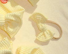 *RESTOCK* Butter Yellow Wavy Ribbed BloomCLIPS set of 2