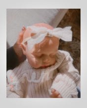 *RESTOCK* Cream and Silver Lace Nylon Headband