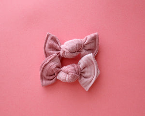 Pink Tie Dye BloomCLIPS or Nylon Headband