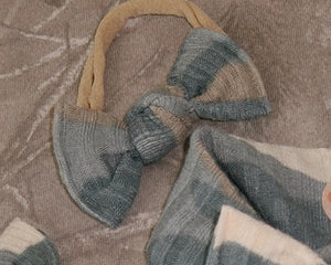 Camo Ribbed BloomCLIPS or Nylon Headband