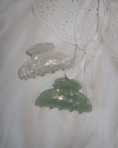 Iridescent Claw Clips set of 2