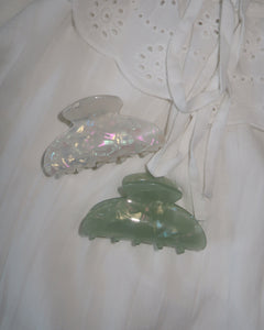 Iridescent Claw Clips set of 2