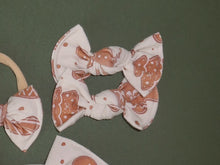 Gingerbread BloomCLIPS or Nylon Headband