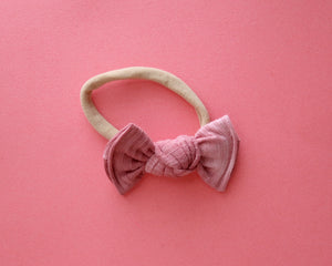 Pink Tie Dye BloomCLIPS or Nylon Headband