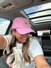 Sun Embroidered Women's Baseball Hat