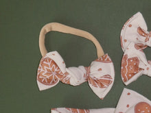 Gingerbread BloomCLIPS or Nylon Headband