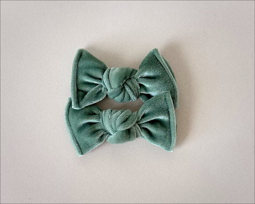 Sage Velvet BloomCLIPS set of 2