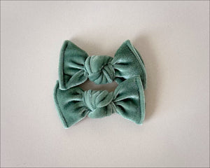 Sage Velvet BloomCLIPS set of 2