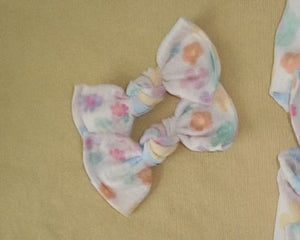 *RESTOCK* Pastel Daisy Ribbed BloomCLIPS or Nylon Headband