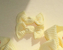 *RESTOCK* Butter Yellow Wavy Ribbed BloomCLIPS set of 2